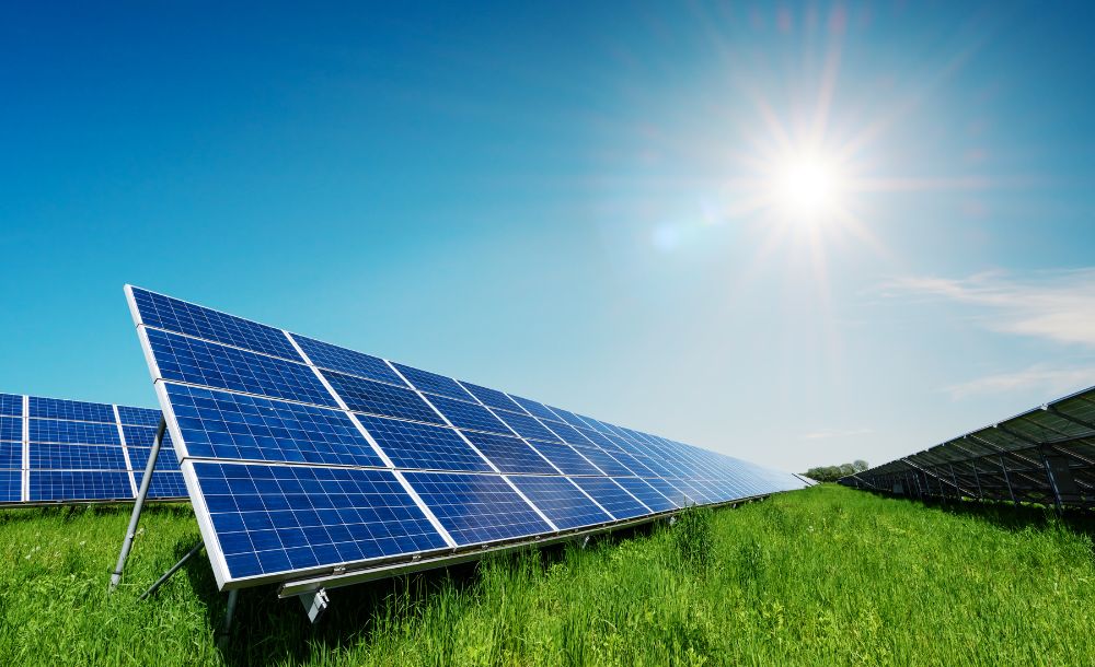 Solar panels energy